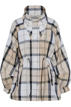 Barbour Suri Checked Showerproof Jacket36
