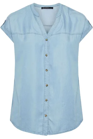 Evans Blue Lyocell Short Sleeve Shirt48