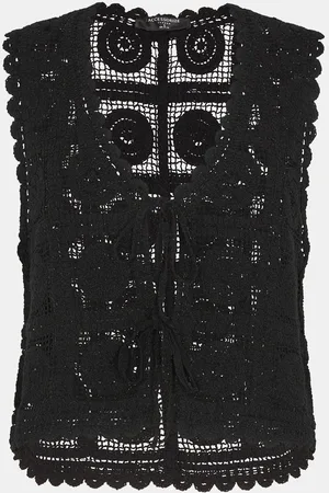 Accessorize Crochet Lace WaistcoatM