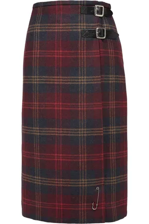 CELTIC & CO. Green Midi Celt Kilt Skirt44