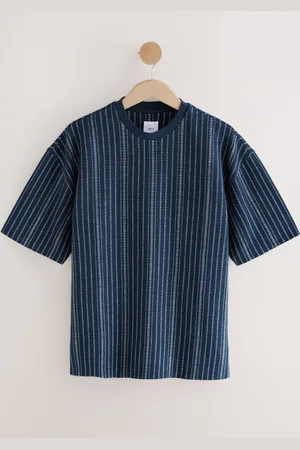 Next Textured Vertical Stripe T-ShirtXX-Large