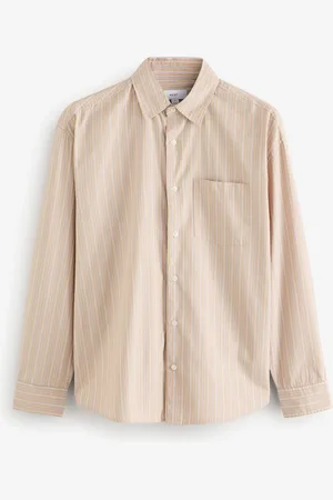 Next Soft Touch 100% Cotton Long Sleeves Stripe ShirtXL