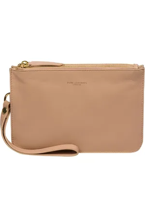 PURE LUXURIES LONDON Addison Nappa Leather Clutch BagJeden