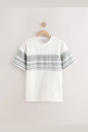 Next Textured Colour Block T-ShirtX-Large