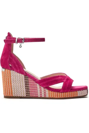 Moda In Pelle Pink May Strappy Wedge Sandalseu37