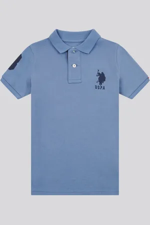 U.S. Polo Assn. U. S. Polo Assn. Boys Player 3 Pique 100% Cotton Polo Shirt14