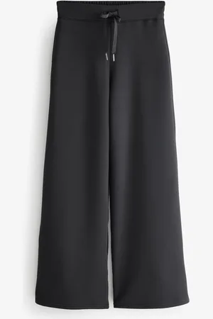 Spanx Air Essentials Wide Leg Black TrousersM