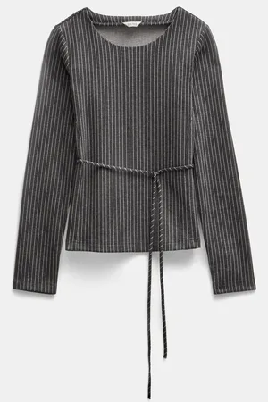 Hush Puppies Tie Back Seamed TopL