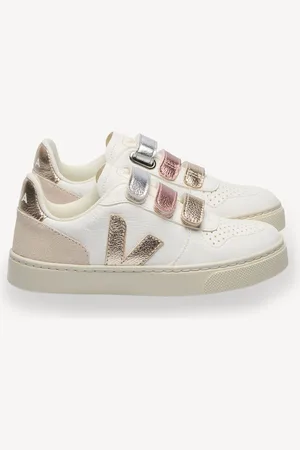 Veja Small V-10 White Trainers7.5 EU 24