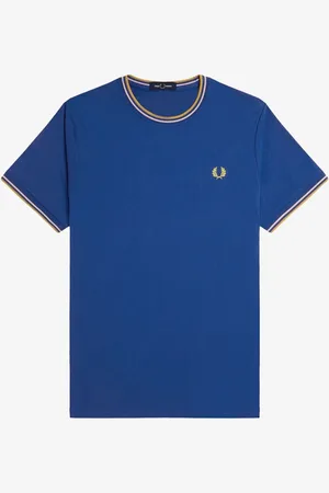 Fred Perry Koszulka z podwójną lamówką i logoL
