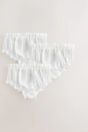 Next Baby 100% Cotton Knickers 3 Pack (0mths-2yrs)8086 cm