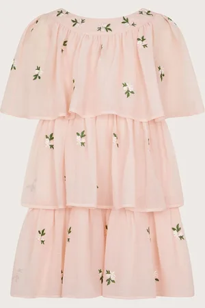 Monsoon Katinka Embroidered Tiered Dress110116 cm
