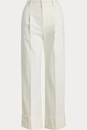 Ralph Lauren Zeeya Wide Leg Pleated Ankle Trousers36