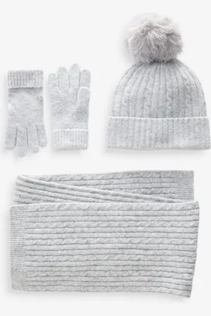 Next Cable Hat, Gloves and Scarf Set (3-16yrs)7
