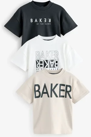 Ted Baker Graphic 100% Cotton T-Shirts 3 Pack116122 cm