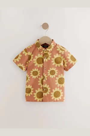 Next Short Sleeves All Over Sunflower Print Shirt (3mths-7yrs)8086 cm
