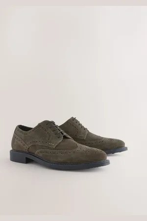 Next Suede Brogue Shoesuk8eu42