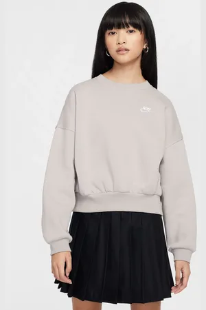 Nike Bluza o pudełkowym kroju z okrągłym dekoltem Club Fleece152158 cm
