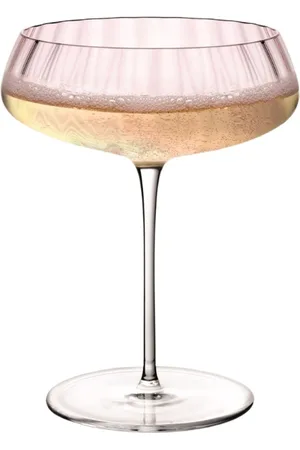 NUDE Set of 2 Round Up Coupe GlassesJeden