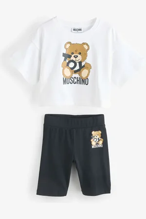 Moschino Logo T-Shirt & Leggings Set104110 cm