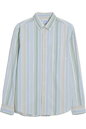 Farah Natural 100% Organic Cotton Steen Striped Long Sleeve Shirt2X-L