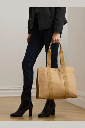 Ralph Lauren Stevie Nylon Logo Handle Tote BagJeden