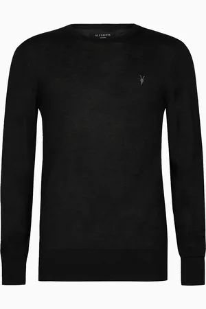 AllSaints Sweter AllSaints Mode z wełny merino z okrągłym dekoltemS
