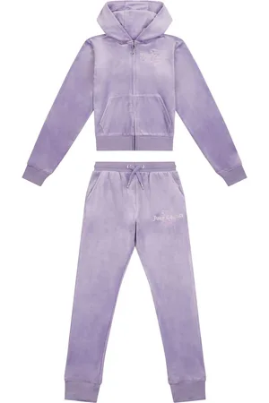 Juicy Couture Girls Diamante Hoodie & Slim Tracksuit Set9