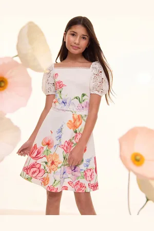 Lipsy London Lace Sleeve Occasion Dress (5-16yrs)140146 cm
