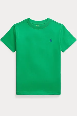 Ralph Lauren Boys 100% Cotton Jersey Crewneck T-Shirt5 lat (110 cm)