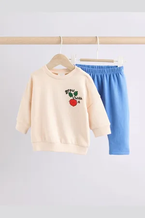 Next Baby 100% Cotton Sweatshirt and Joggers 2 Piece Set3