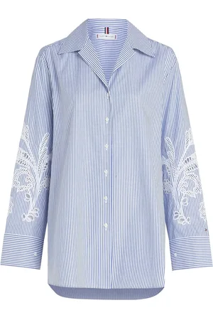 Tommy Hilfiger Broderie Anglaise 100% Cotton Shirt34