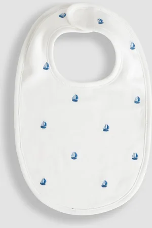 JoJo Maman Bébé Organic Boat BibJeden