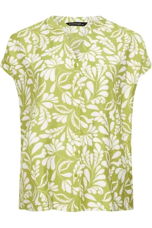 Evans Green Short Sleeve Printed Shirt44