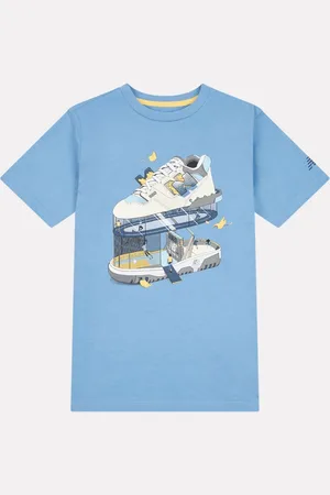 New Balance Kids Fitness Centre Illustrated Graphic 100% Cotton T-Shirt166168 cm