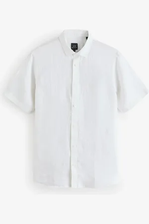 Armani Exchange Classic Linen White ShirtM
