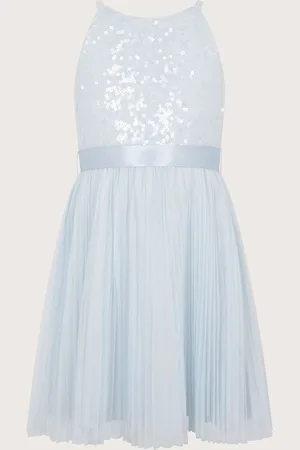 Monsoon Keita Embellished Plisse Dress12