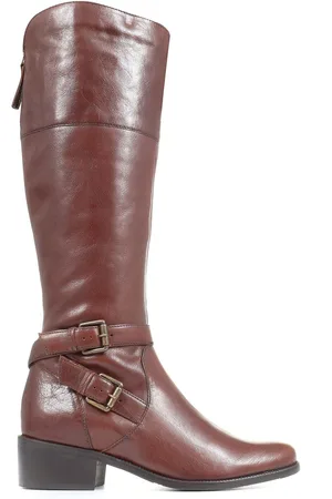 JONES BOOTMAKER Ladies Brown Long Smart BootsEU 36 (UK 3)