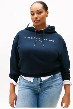 Tommy Hilfiger Curve Regular Fit Modern Logo Hoodie52