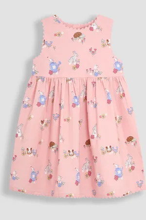 JoJo Maman Bébé Printed Summer 100% Cotton Dress116122 cm