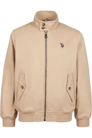 U.S. Polo Assn. U. S. Polo Assn. Boys Cotton Twill Harrington Jacket8