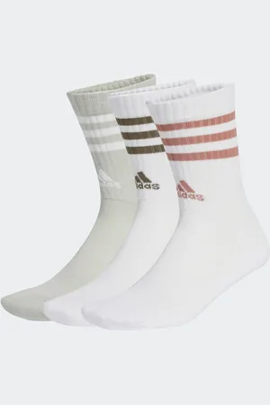 adidas 3 Stripe Crew Socks 3 PackUK 12.5