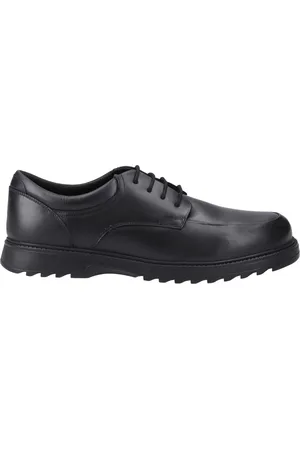 Hush Puppies Senior Romeo Lace Up Black Shoesuk3eu355