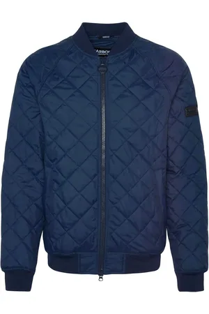 Barbour Blue Harfell Quilted JacketL
