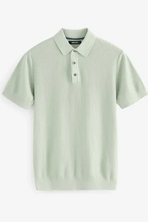 Remus Slim Fit 100% Cotton Interest Fabric Polo ShirtXL