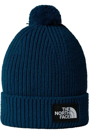 The North Face Logo Box Pom BeanieJeden