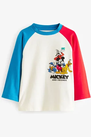 Next 100% Cotton Mickey Mouse Long Sleeve T-Shirt (3mths-8yrs)12