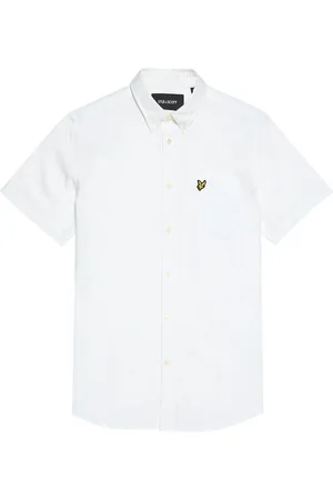 Lyle & Scott Short Sleeve Light Weight Slub Oxford ShirtX-Large