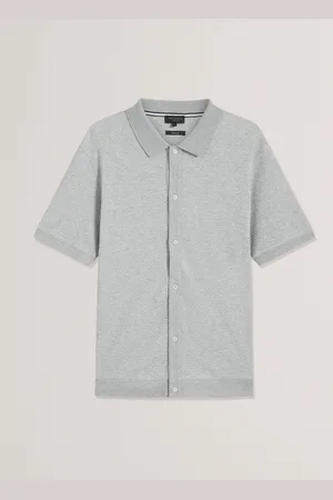Ted Baker Connyr Short Sleeve Regular Button Through Polo ShirtX-Large