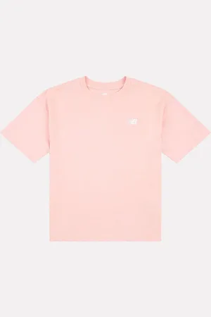 New Balance Small Girls Logo 100% Cotton T-Shirt122128 cm